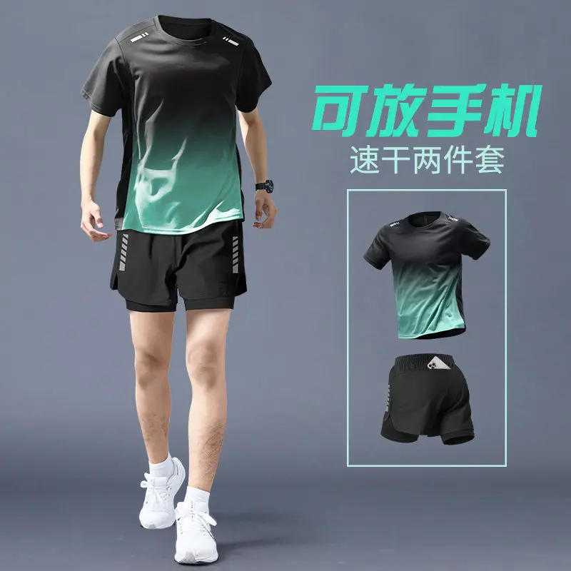 Running Gear Quick Dry - Men's Pro Running Set - Quick