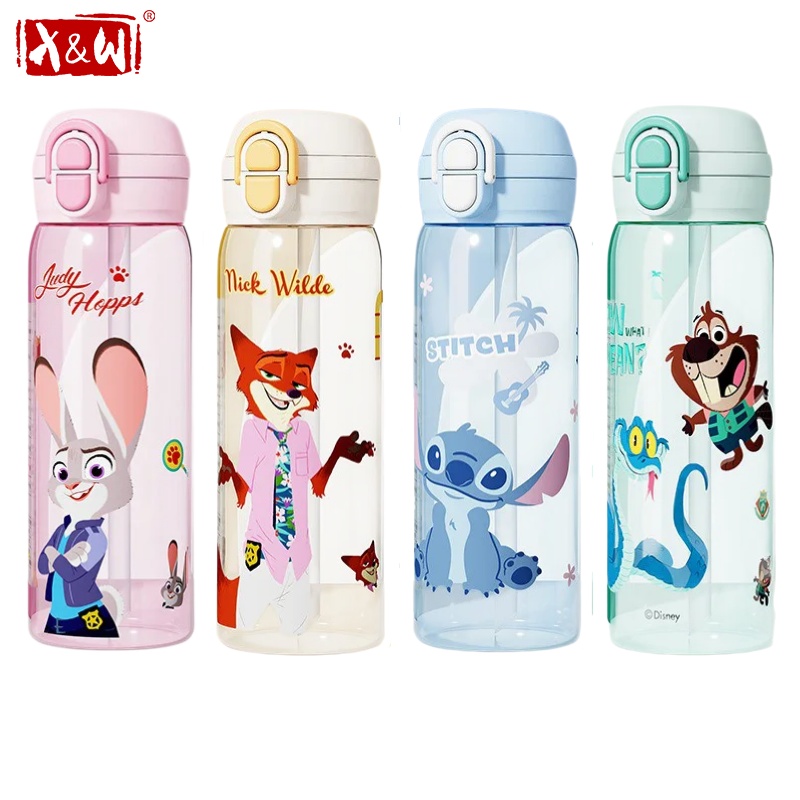 Running Gear For Kids - X&W for Disney 580ml Sports Bottles