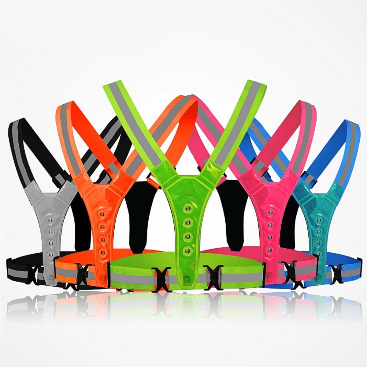 Running Gear Satisfy - Adjustable LED Running & Cycling Safety