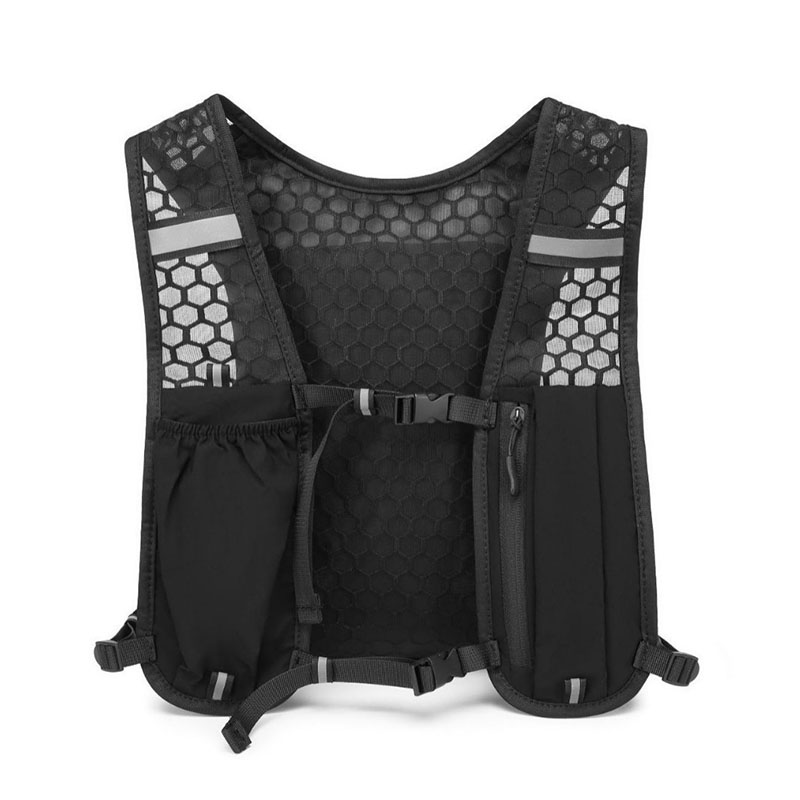 Reflective Running Jacket - Reflective Breathable Running Vest Adjustable Sports