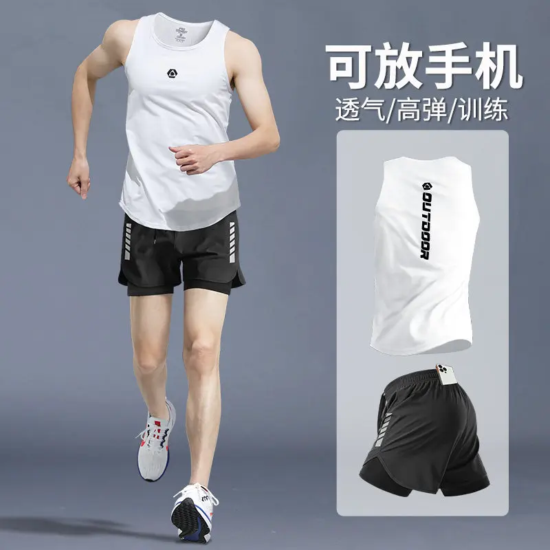 Running Gear Quick Dry - Men's Summer Running Set - Professional