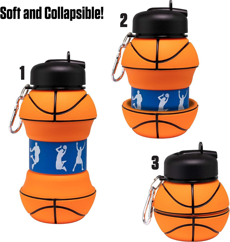 Running Gear For Kids - Fold Water Bottle Camping Cups Mug