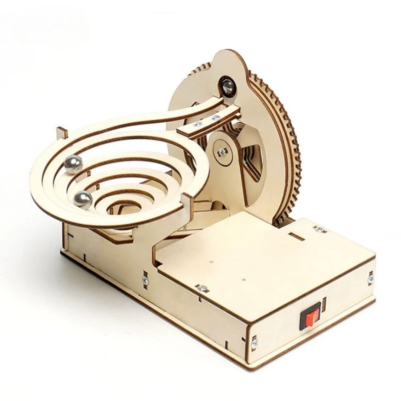 DIY Assemble Mechanical Marble - Running Gear For Kids ulasan dan harga