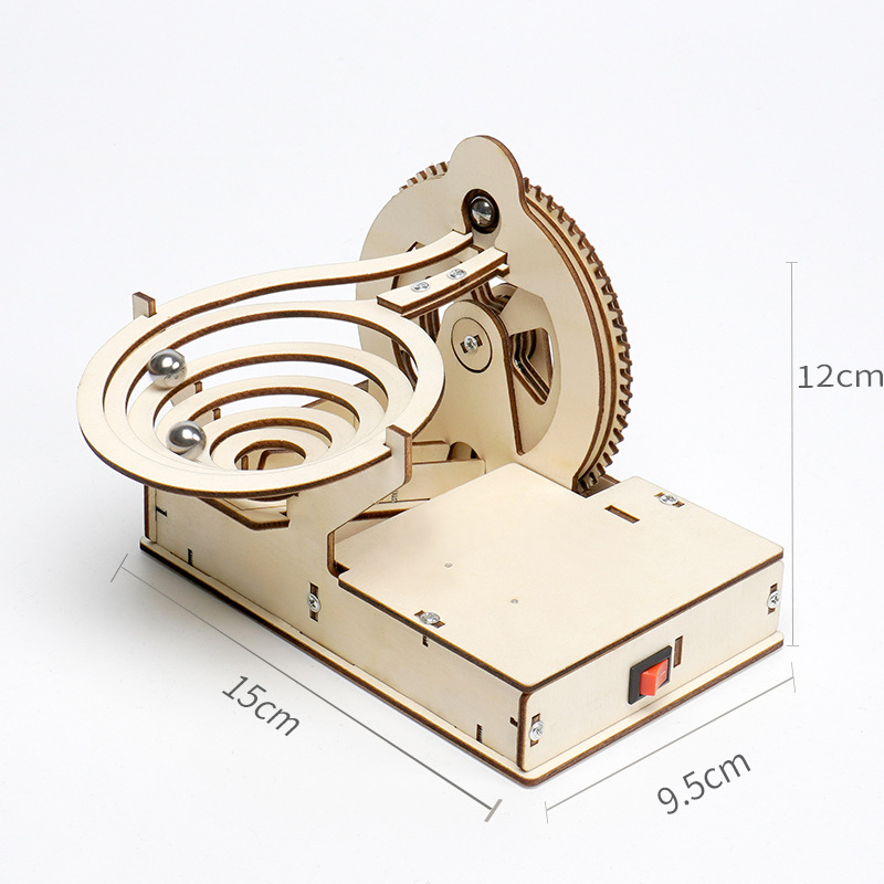 DIY Assemble Mechanical Marble - Running Gear For Kids ulasan dan harga