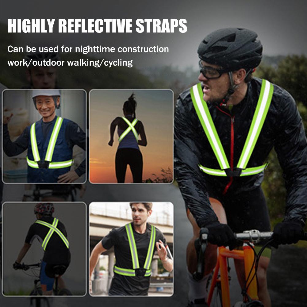 Outdoor Adjustable Safety Vest - Running Gear Satisfy ulasan dan harga
