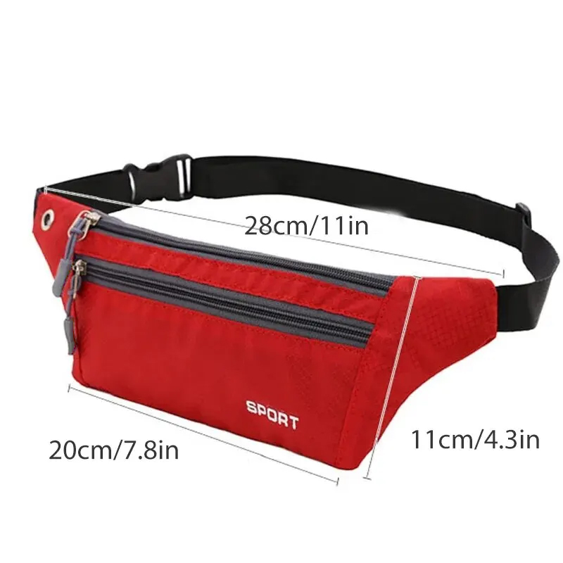Multifunction Man Waist Bag Ny - Running Zwift ulasan dan harga