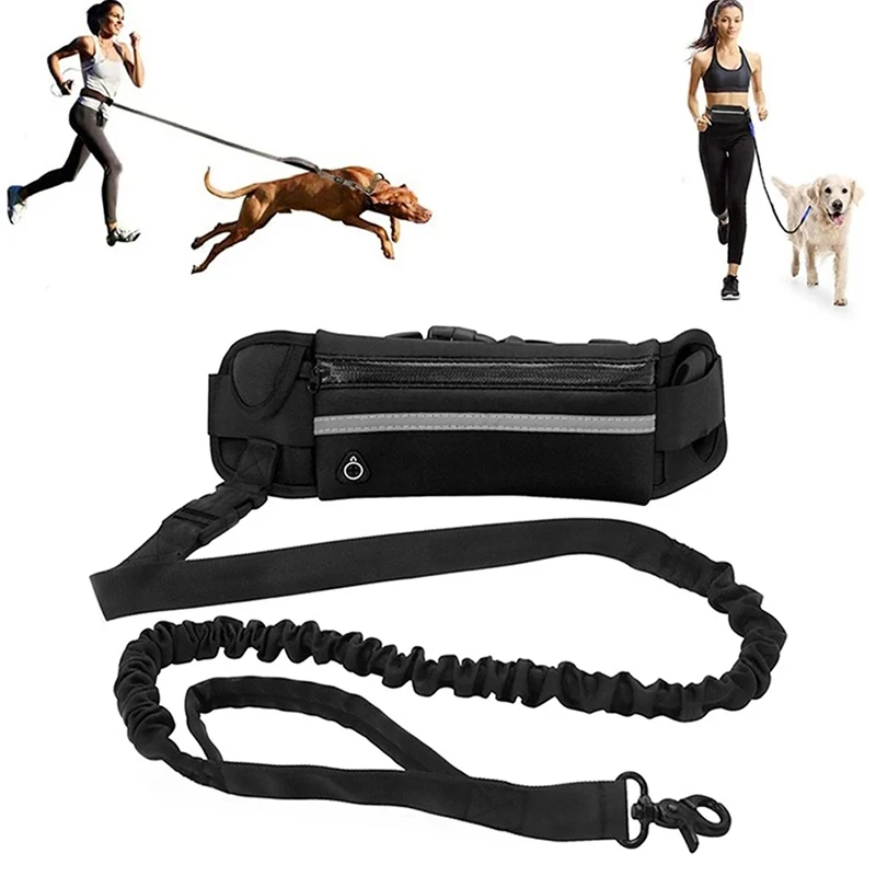 Hands Free Dog Leash for Runni - Running Zwift ulasan dan harga