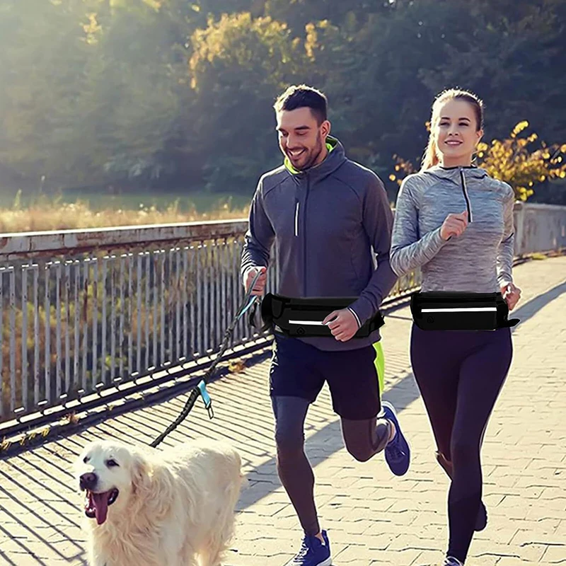 Hands Free Dog Leash for Runni - Running Zwift ulasan dan harga