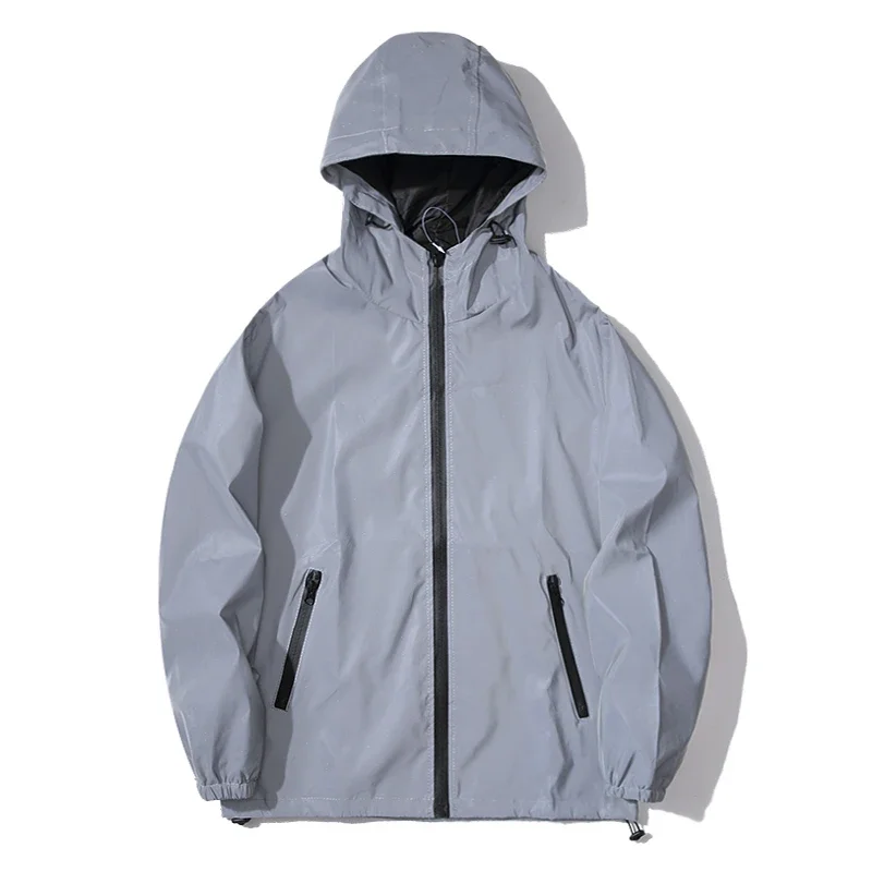 New Couple Night Reflective Cl - Reflective Running Jacket ulasan dan harga
