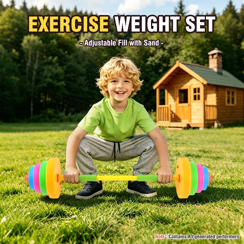 Adjustable Kids Dumbbell Barbe - Running Gear For Kids ulasan dan harga