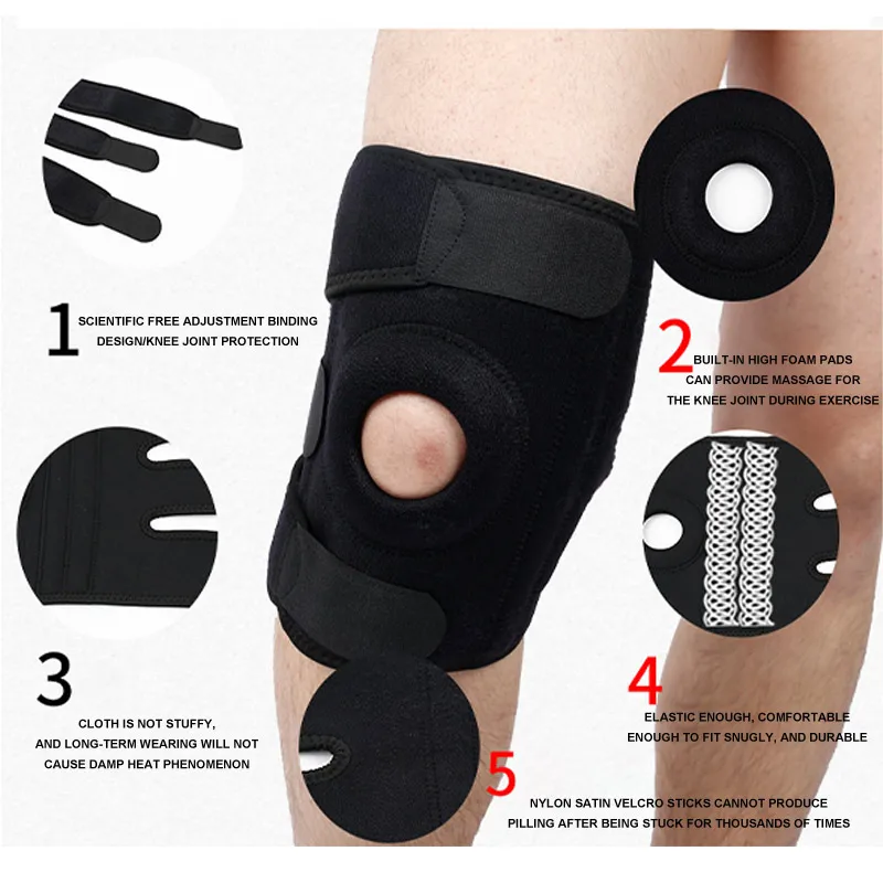 Spring Supported Knee Pads Sup - Running Gear Satisfy ulasan dan harga