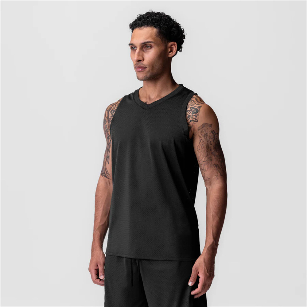 Men's clothes tank top Gym t-s - Running Gear Quick Dry ulasan dan harga