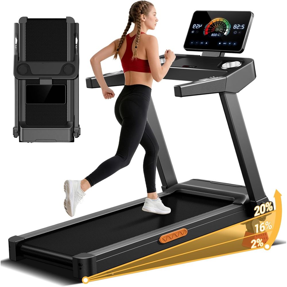 High-Capacity Treadmill with 2 - Running Gear Motor ulasan dan harga