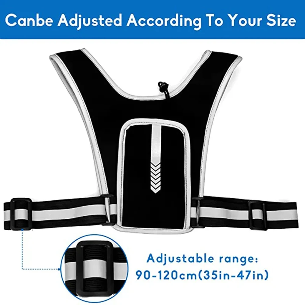 Running Vest Phone Holder for  - Reflective Running Jacket ulasan dan harga