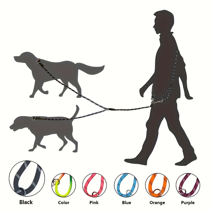 Reflective Hands-Free Dog Leas - Running Zwift ulasan dan harga
